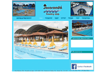 Tablet Screenshot of clubejacaranda.com.br